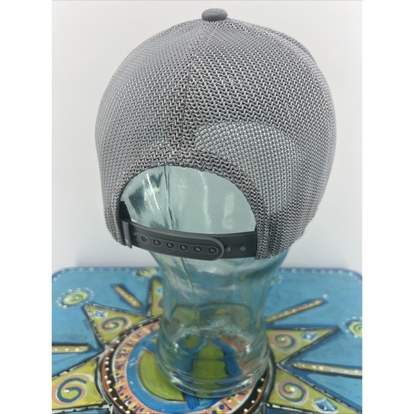 NEW Travis Mathew Stater 3.0 California Bear Snapback Hat Gray Flexfit Golf Hat - Picture 4 of 8